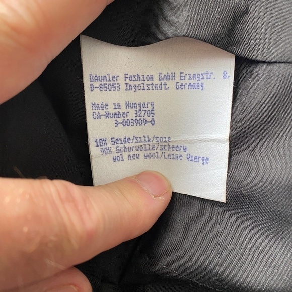 Balmier Fashion Men's‎ Silver/Gray Wool/Silk Blend Dress Pant - Picture 7 of 15